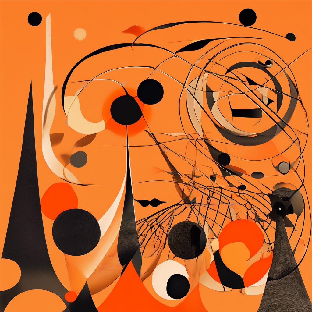 Bedeutung der Orange Monde in Calders Werk