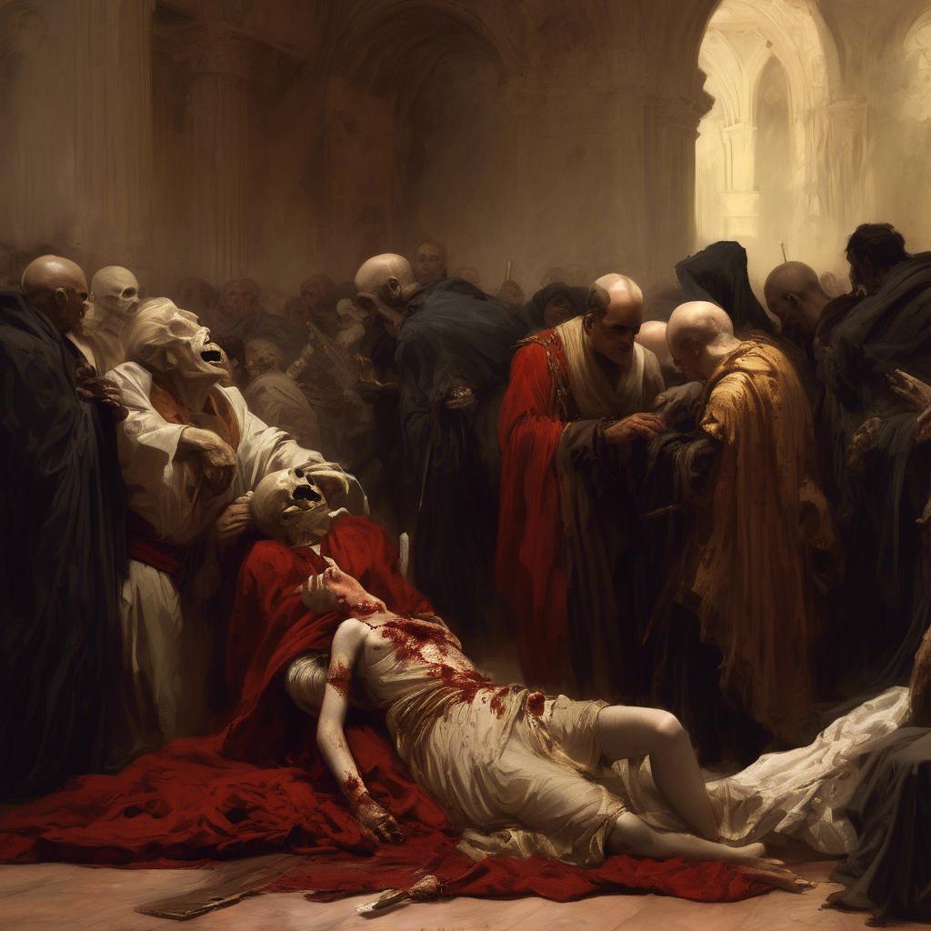 Die symbolische Bedeutung der Farbgebung in Laurens' Gemälde