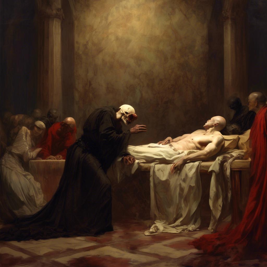 Die emotionale Tiefe und Komplexität der Figuren in Laurens' Gemälde