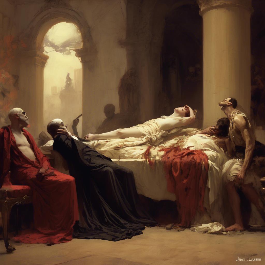 Der Einfluss der Historienmalerei auf Laurens' Darstellung von Gewalt