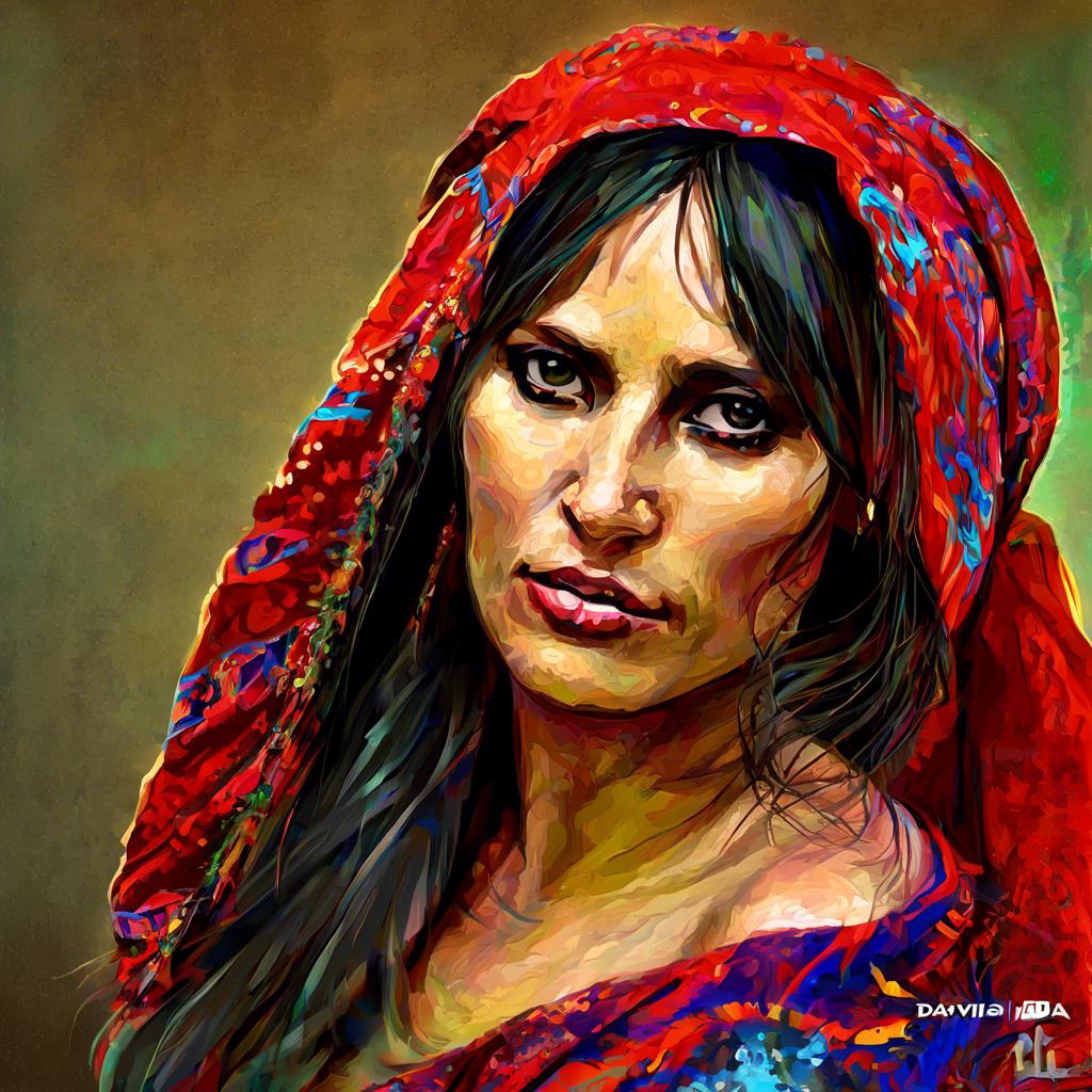 Die Farbpalette und ihr Einfluss auf die Darstellung von ⁢Gipsy Woman