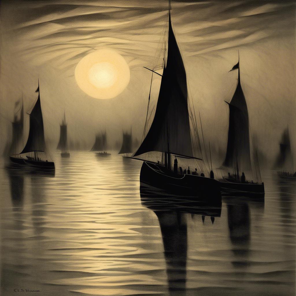 Die unverwechselbare Technik von C. R. W. Nevinson