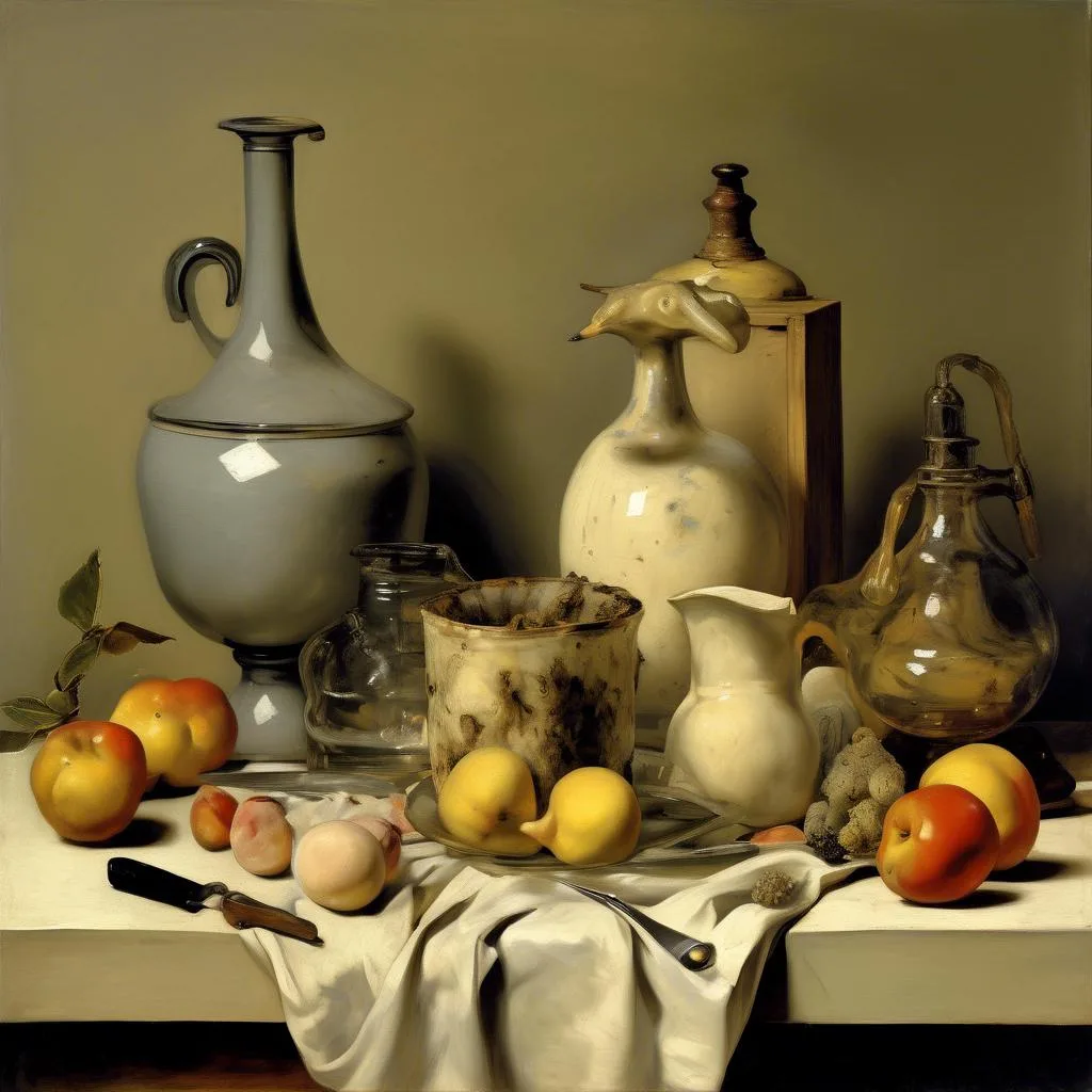 After Chardin – Lucian Freud