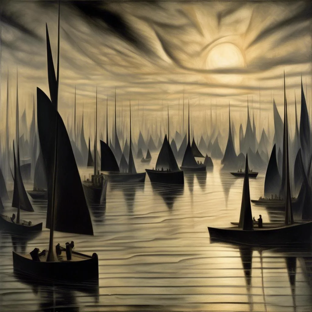 A Dawn – C. R. W. Nevinson