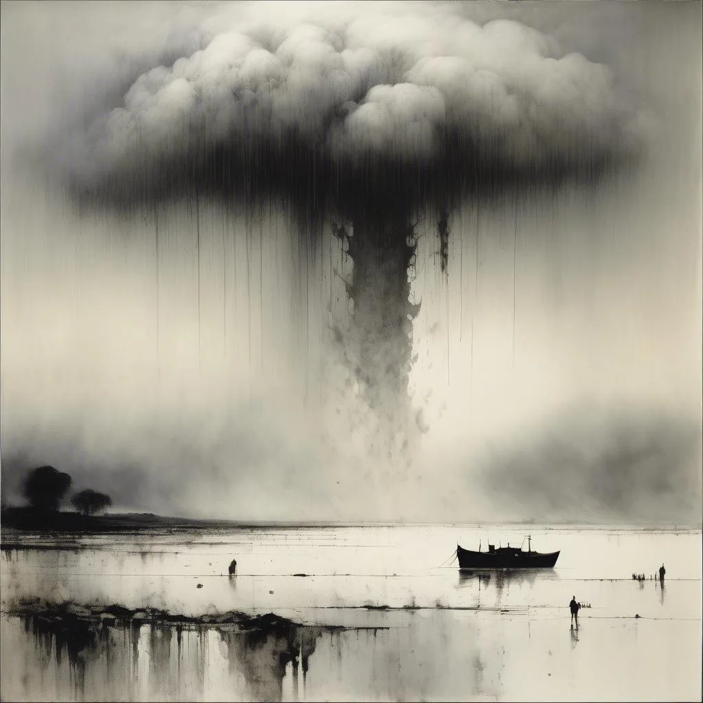 Gentle Rainstorm – Norman Ackroyd