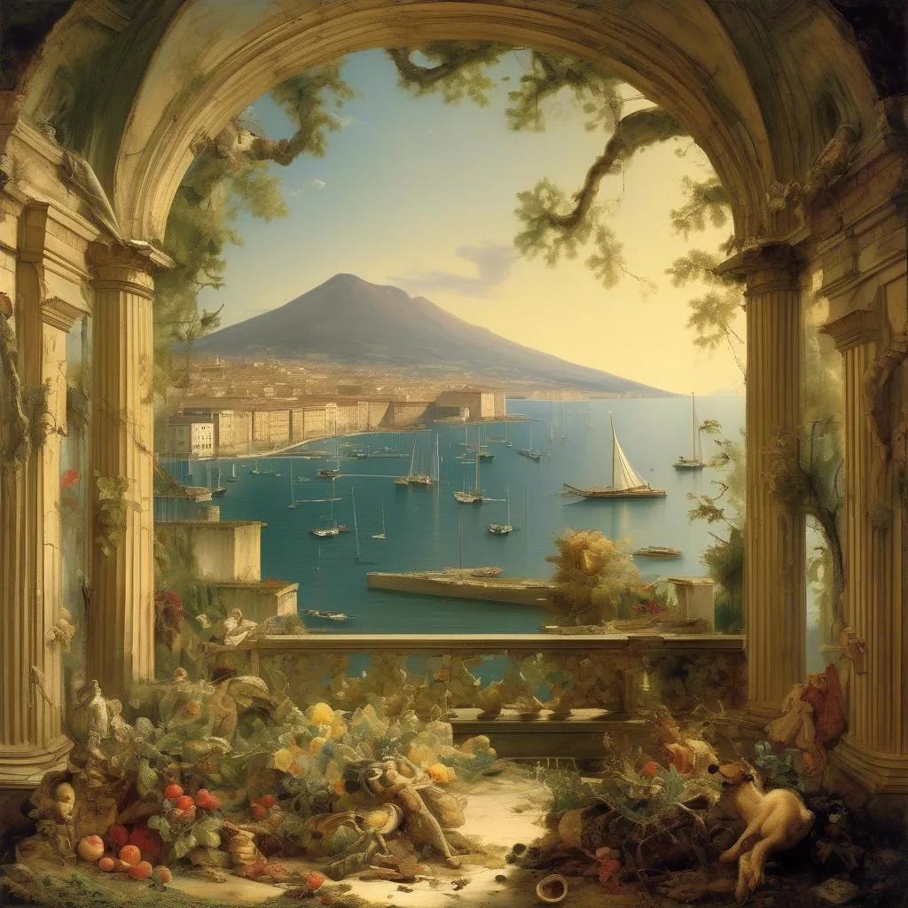 In the Bay of Naples – Franz Richard Unterberger